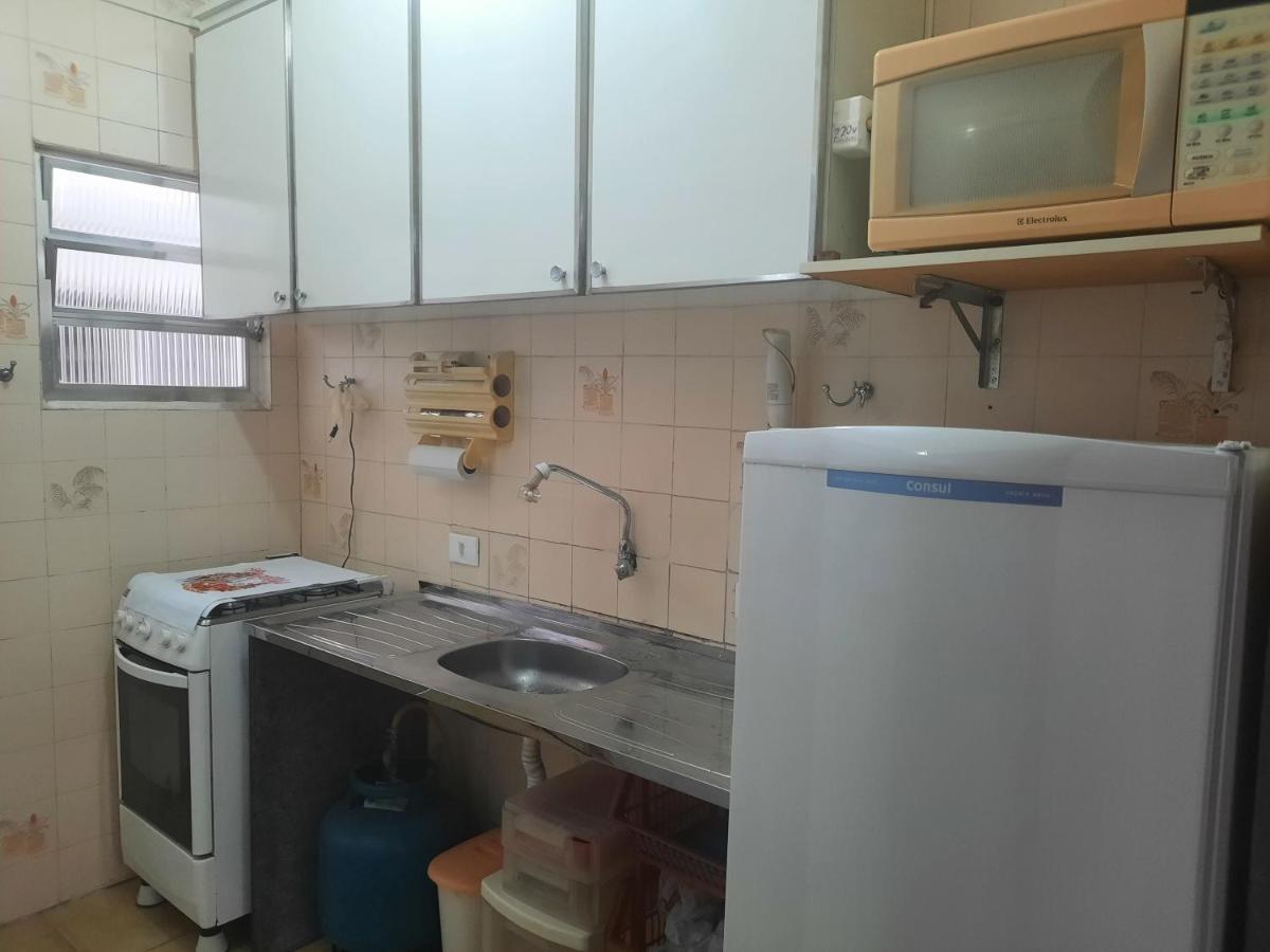 Incrivel Kitnet Aconchegante Pe Na Areia Apartamento Praia Grande  Exterior foto